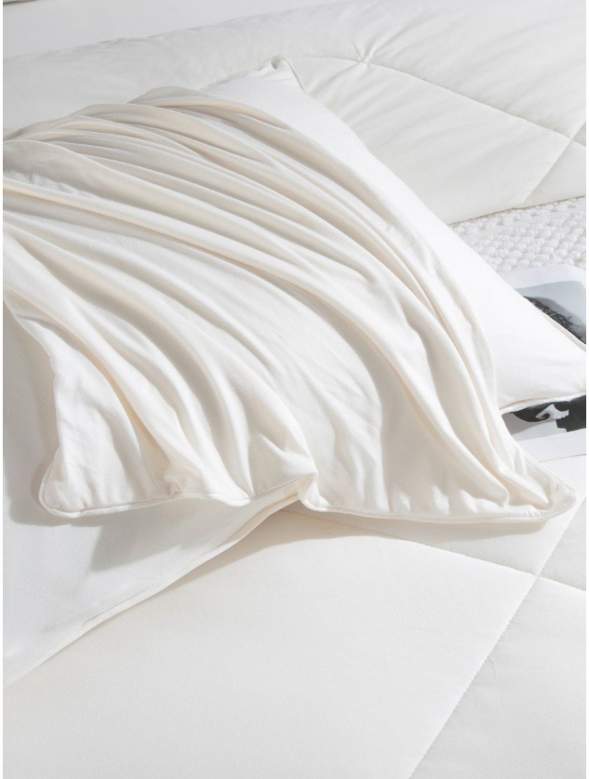 Bamboo milk super soft (айвори) Комплект с одеялом "KAZANOV.A." 1.5 спальный